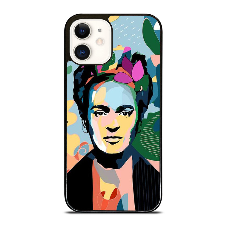FRIDA KAHLO COLORFUL ART iPhone 12 Case Cover