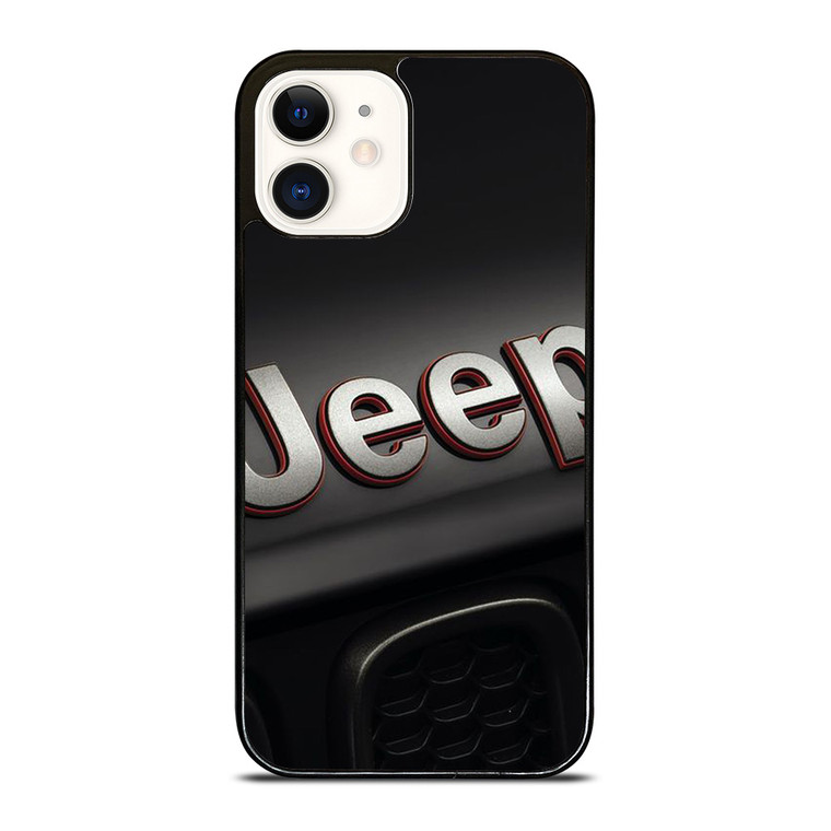 JEEP 4WD LOGO EMBLEM iPhone 12 Case Cover JEEP 4WD LOGO EMBLEM iPhone 12 Case Cover