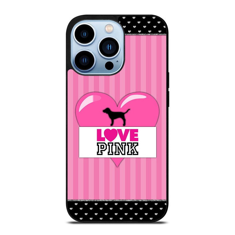 VICTORIA'S SECRET PINK LOVE iPhone 13 Pro Max Case Cover