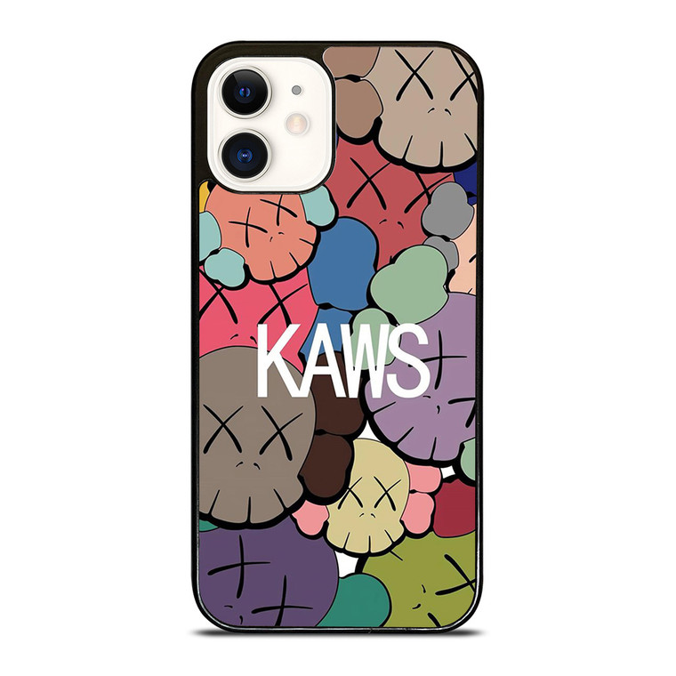 KAWS ICON FASHION FACES iPhone 12 Case Cover