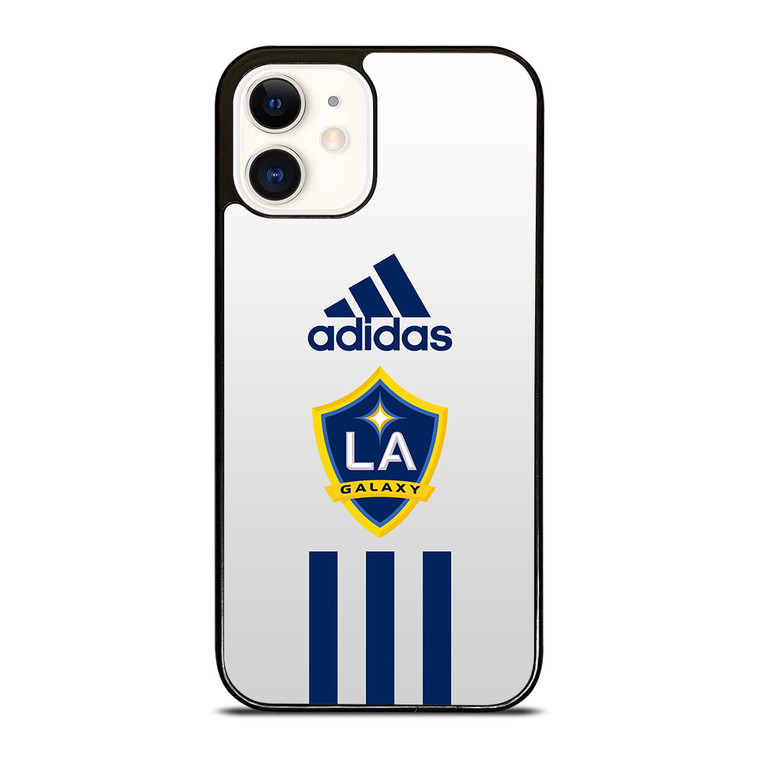 LA GALAXY ADIDAS STRIPES iPhone 12 Case Cover