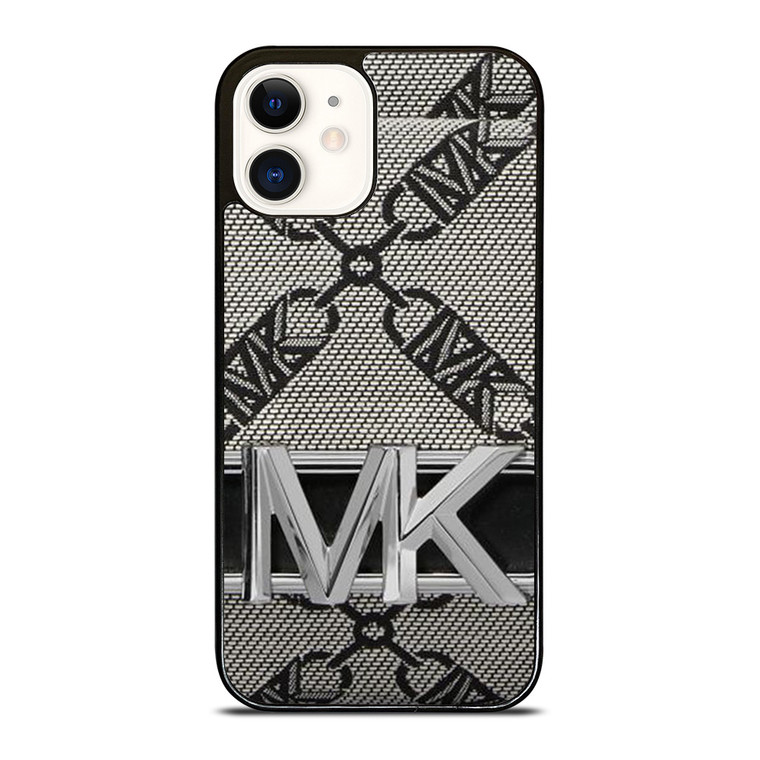 MICHAEL KORS MK LOGO EMBLEM HAND BAG PATTERN iPhone 12 Case Cover