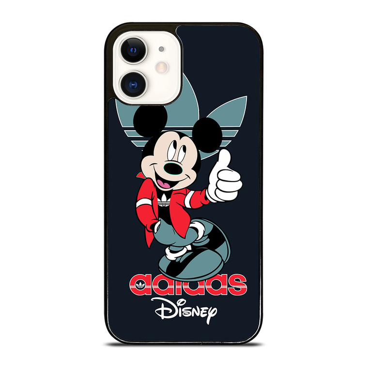 MICKEY MOUSE ADIDAS LOGO iPhone 12 Case Cover