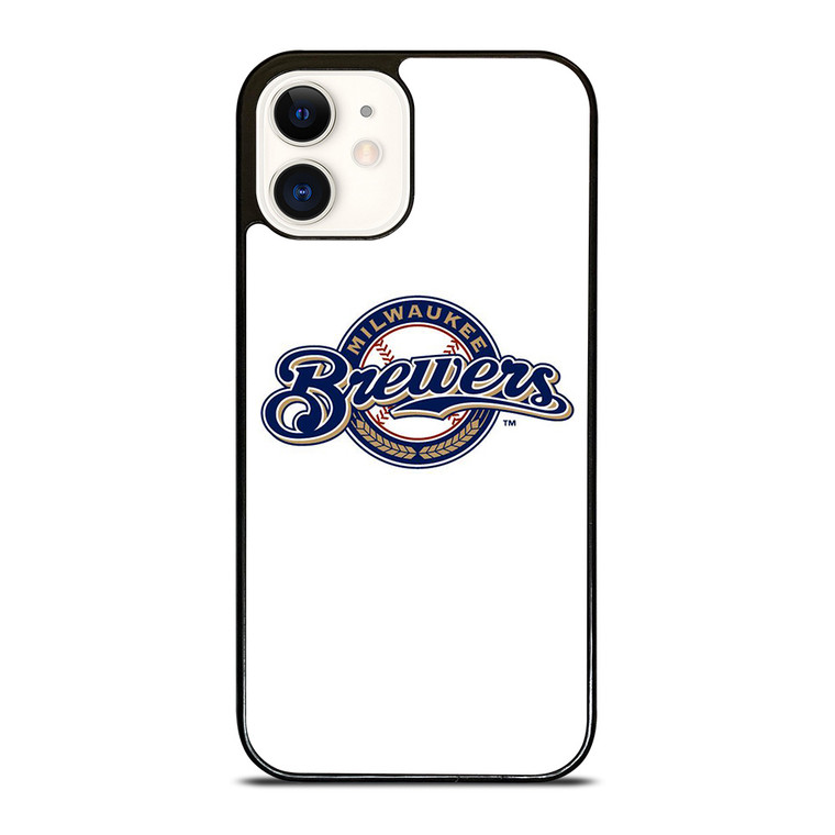 MILWAUKEE BREWERS LOGO BASEBALL TEAM ICON iPhone 12 Case Cover