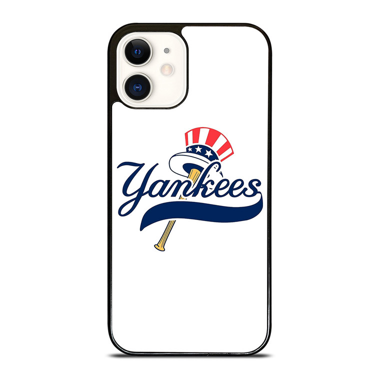 NEW YORK YANKEES ICON LOGO BASEBALL TEAM iPhone 12 Case Cover