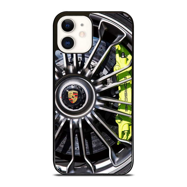 PORSCHE CAR ICON WHEEL LOGO iPhone 12 Case Cover