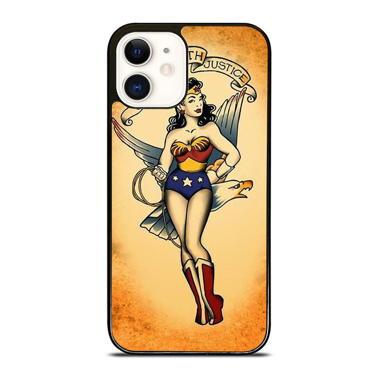 SAILOR JERRY TATTOO WONDER WOMAN iPhone 12 Case Cover