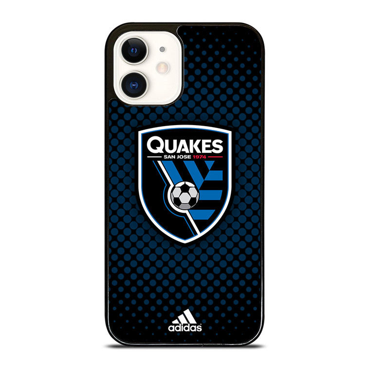 SAN JOSE EARTHQUAKES SOCCER MLS ADIDAS iPhone 12 Case Cover