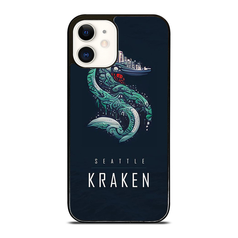 SEATTLE KRAKEN HOCKEY TEAM LOGO iPhone 12 Case Cover