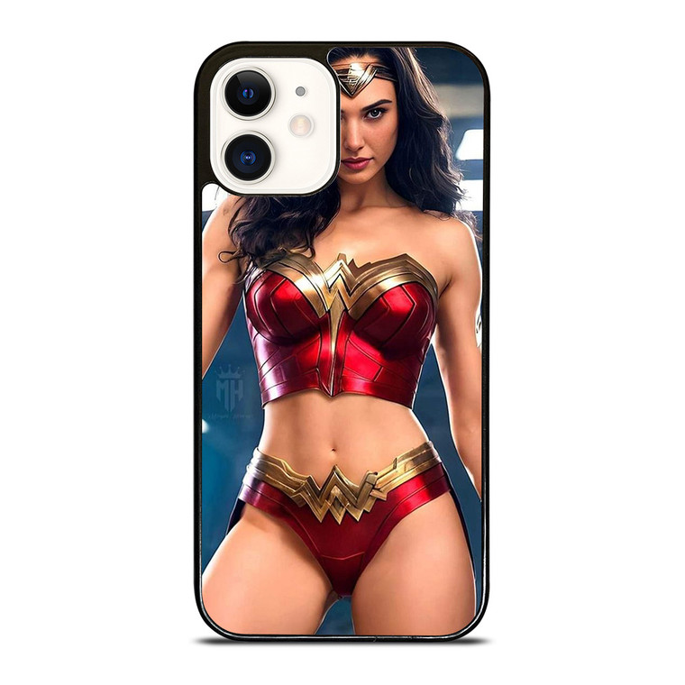 SEXY WONDER WOMAN GAL GADOT iPhone 12 Case Cover