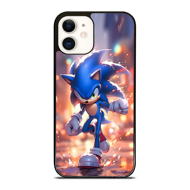 SONIC THE HEDGEHOG ANIMATION RUNNING iPhone 12 Case Cover