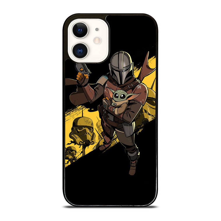 THE MANDALORIAN BABY YODA STAR WARS iPhone 12 Case Cover