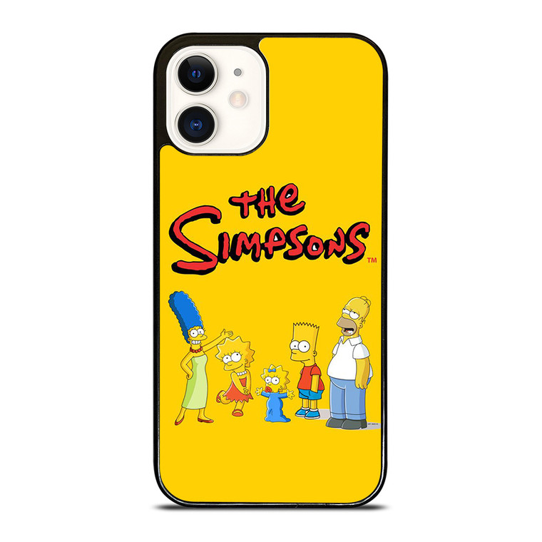 THE SIMPSONS FAMILY CARTOON iPhone 12 Case Cover