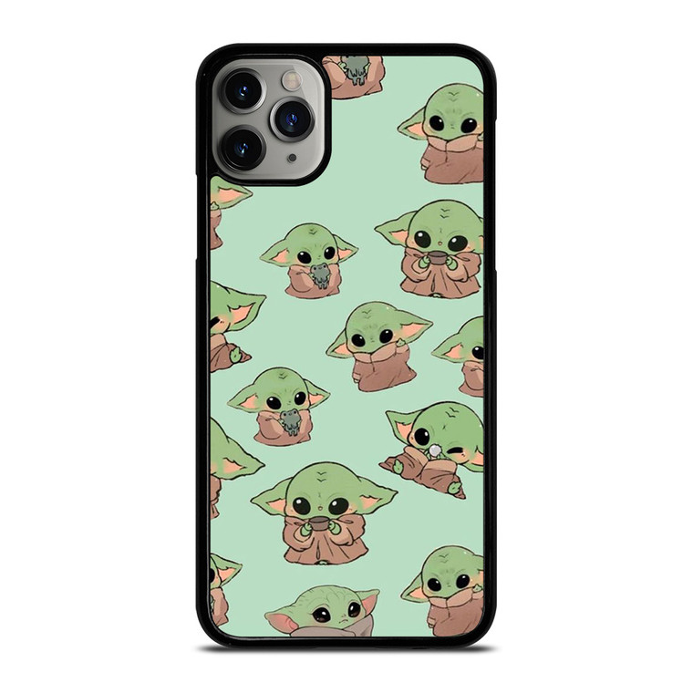 BABY YODA STAR WARS CARTOON iPhone 11 Pro Max Case Cover