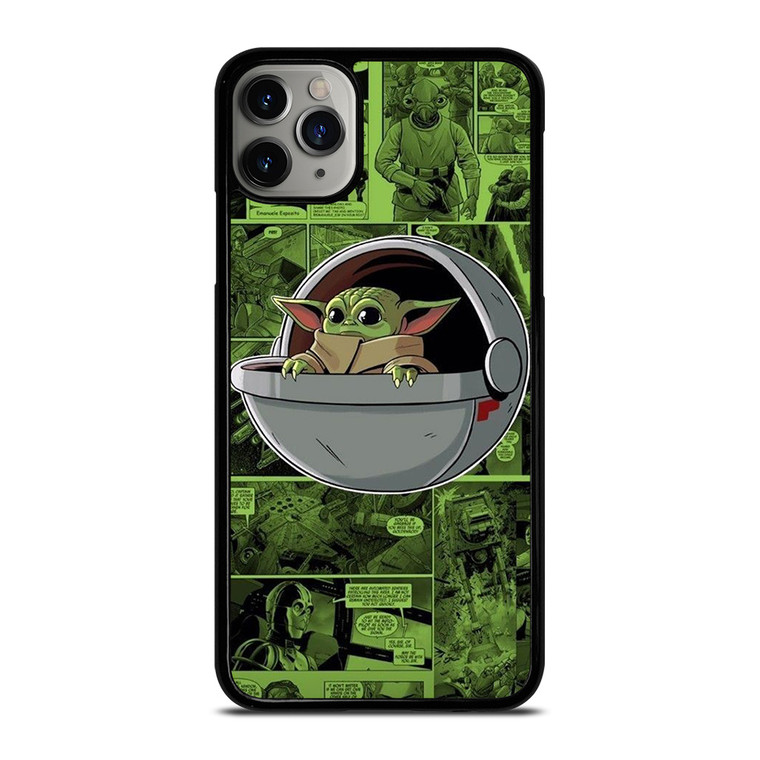 BABY YODA STAR WARS COMICS iPhone 11 Pro Max Case Cover
