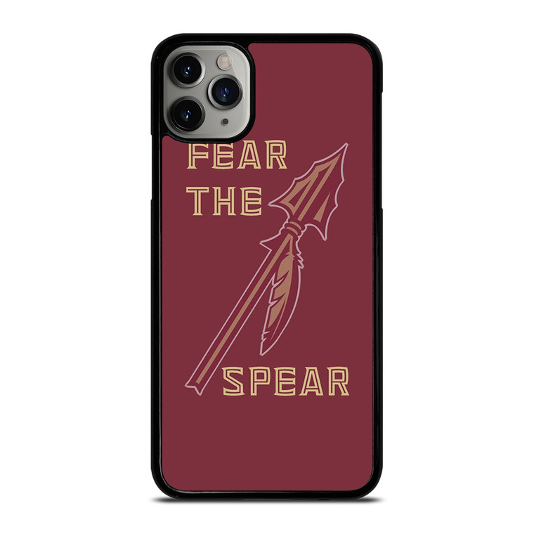 FLORIDA STATES UNIVERSITY FSU SEMINOLES LOGO FEAR THE SPEAR iPhone 11 Pro Max Case Cover