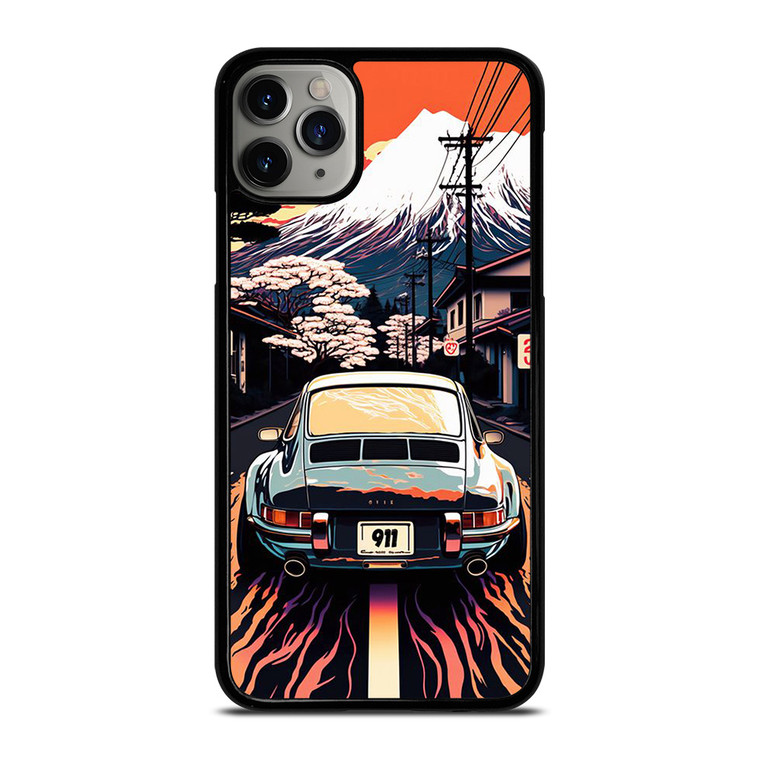 PORSCHE CAR 911 RACING CAR PAINTING iPhone 11 Pro Max Case Cover