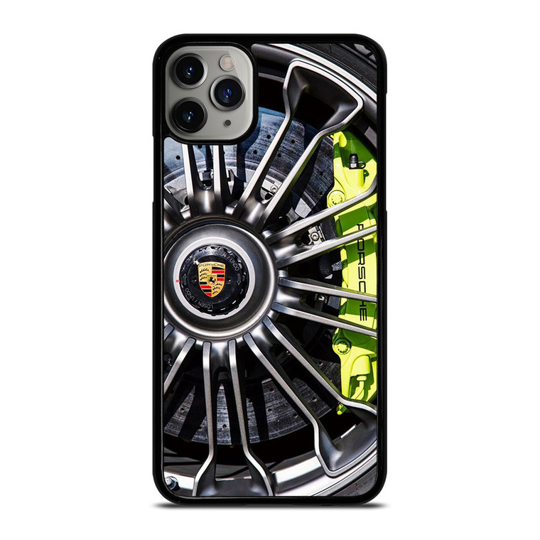 PORSCHE CAR ICON WHEEL LOGO iPhone 11 Pro Max Case Cover