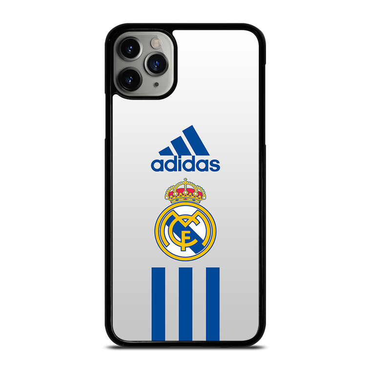 REAL MADRID CF ADIDAS STRIPES iPhone 11 Pro Max Case Cover
