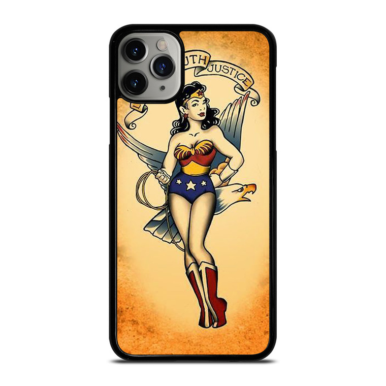 SAILOR JERRY TATTOO WONDER WOMAN iPhone 11 Pro Max Case Cover