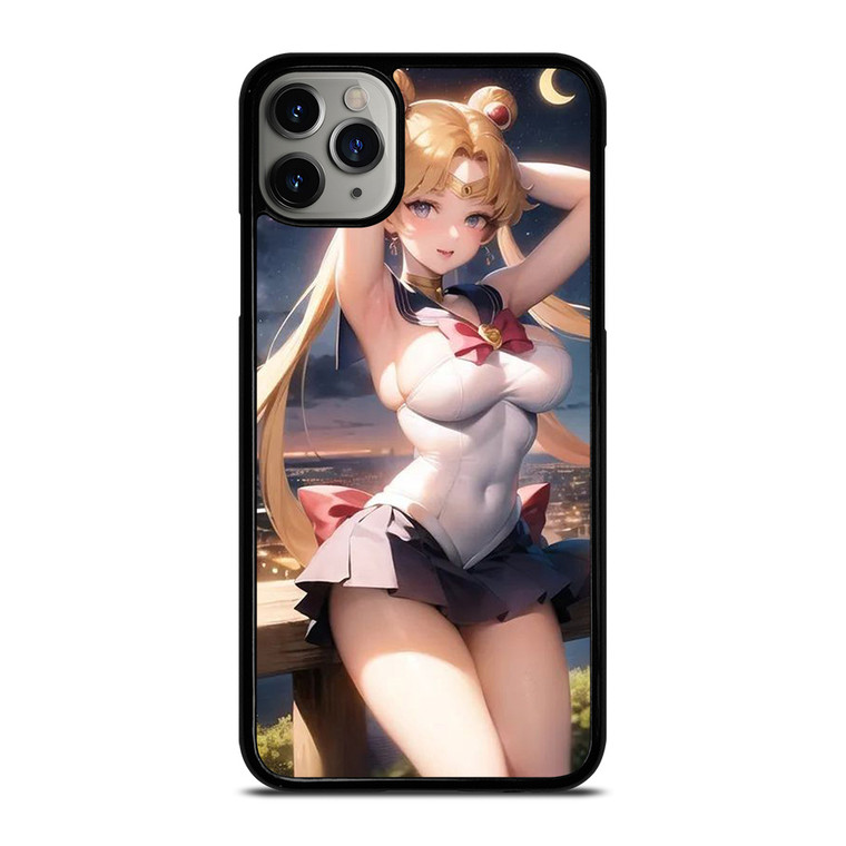 SAILOR MOON SEXY ECCHI iPhone 11 Pro Max Case Cover