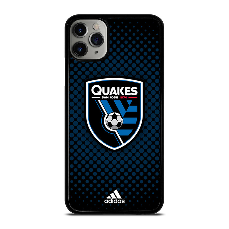 SAN JOSE EARTHQUAKES SOCCER MLS ADIDAS iPhone 11 Pro Max Case Cover