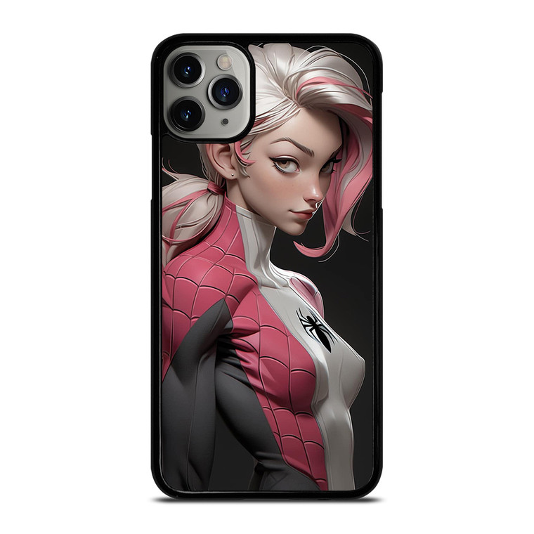 SEXY SPIDER GIRL MARVEL COMICS CARTOON iPhone 11 Pro Max Case Cover