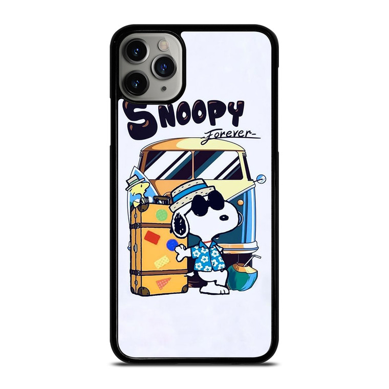 SNOOPY THE PEANUTS CHARLIE BROWN CARTOON FOREVER iPhone 11 Pro Max Case Cover