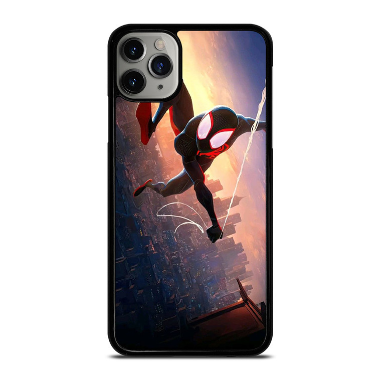 SPIDERMAN MILES MORALES ACROSS SPIDER-VERSE SWING iPhone 11 Pro Max Case Cover