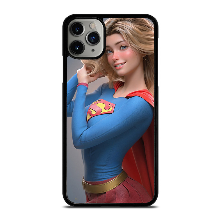 SUPERGIRL BEAUTIFUL DC SUPERHERO iPhone 11 Pro Max Case Cover