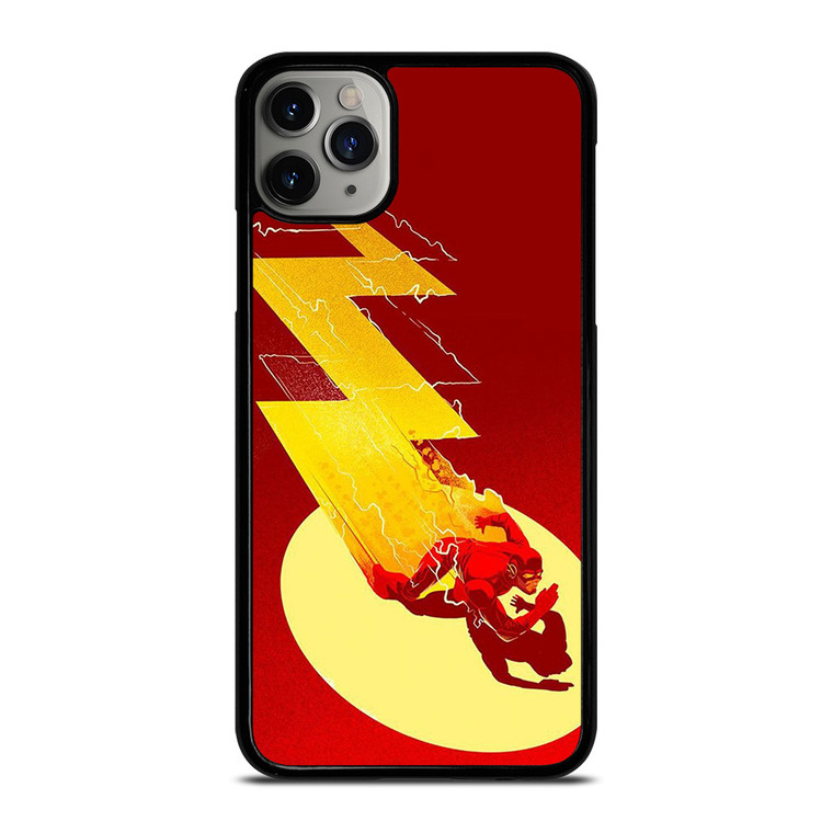 THE FLASH LOGO ART CARTOON iPhone 11 Pro Max Case Cover