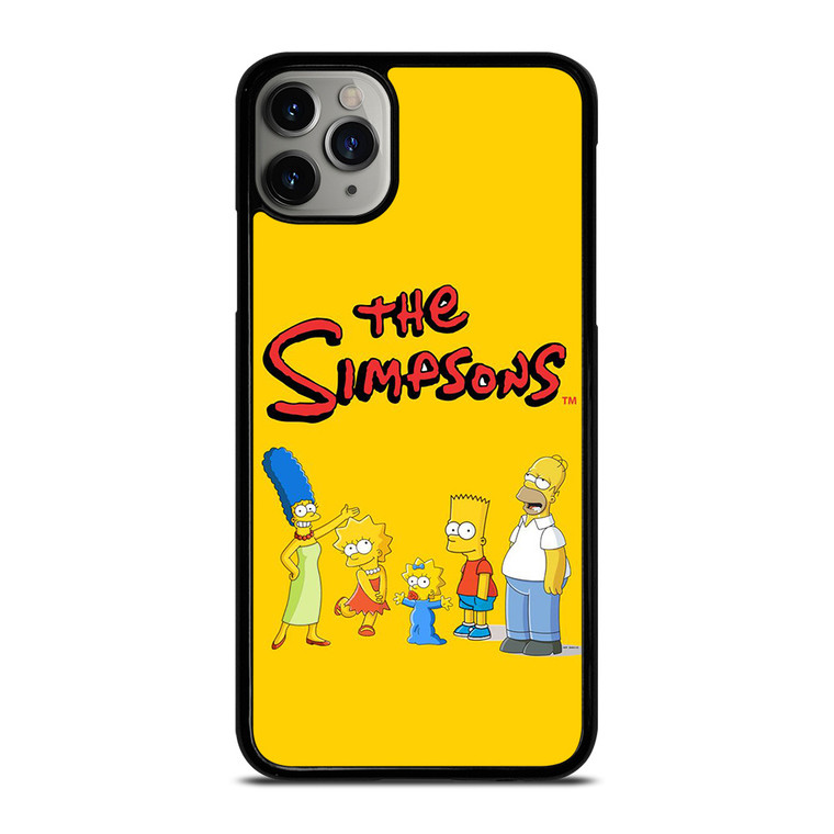 THE SIMPSONS FAMILY CARTOON iPhone 11 Pro Max Case Cover