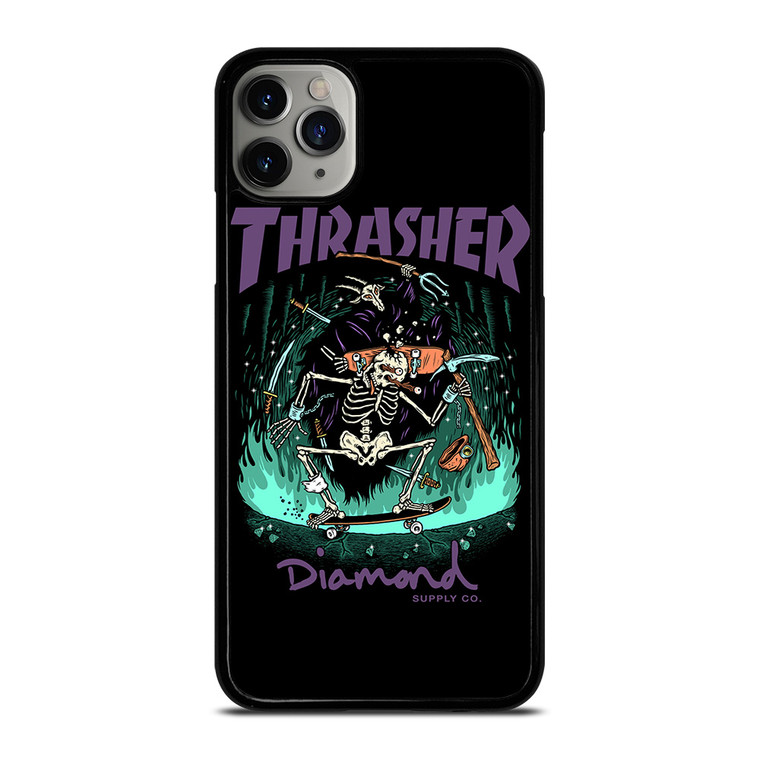 THRASHER DIAMOND SUPPLY CO iPhone 11 Pro Max Case Cover