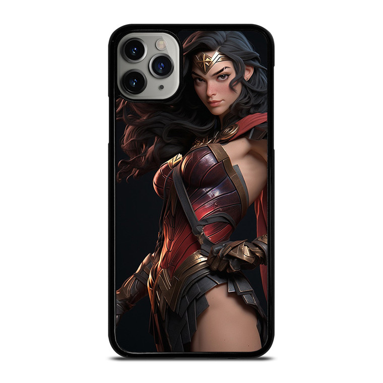 WONDER WOMAN DC COMIC BEAUTIFUL SUPERHERO iPhone 11 Pro Max Case Cover