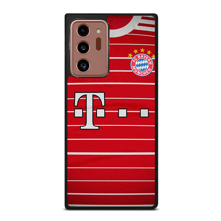 BAYERN MUNCHEN LOGO JERSEY MUNICH FOOTBALL Samsung Galaxy Note 20 Ultra Case Cover
