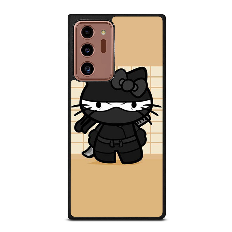 BLACK NINJA HELLO KITTY NINJA Samsung Galaxy Note 20 Ultra Case Cover