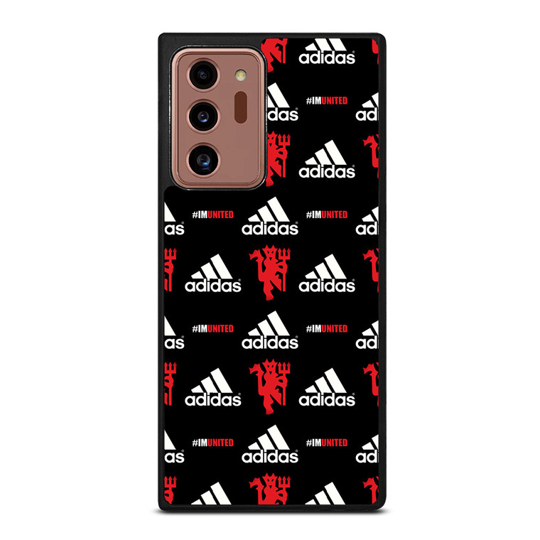 MANCHESTER UNITED ADIDAS PATTERN Samsung Galaxy Note 20 Ultra Case Cover