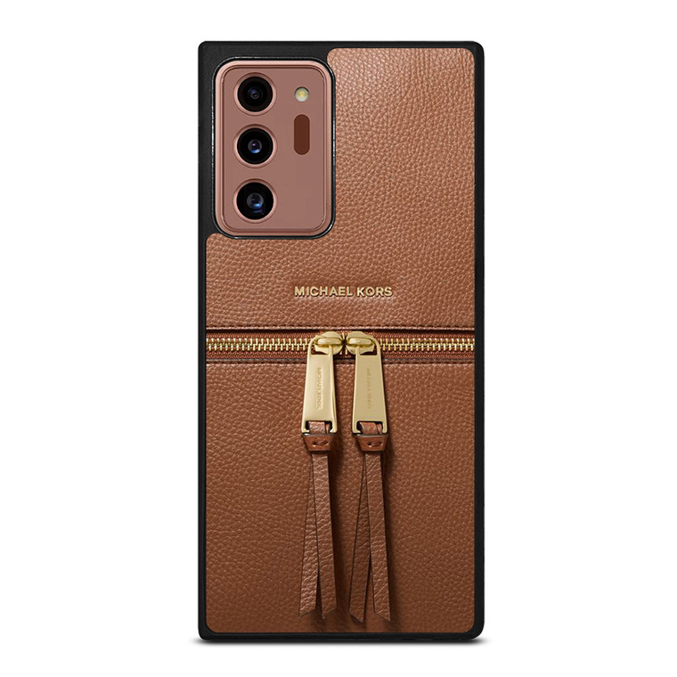 MICHAEL KORS MK LOGO BACKPACK BAG BROWN Samsung Galaxy Note 20 Ultra Case Cover