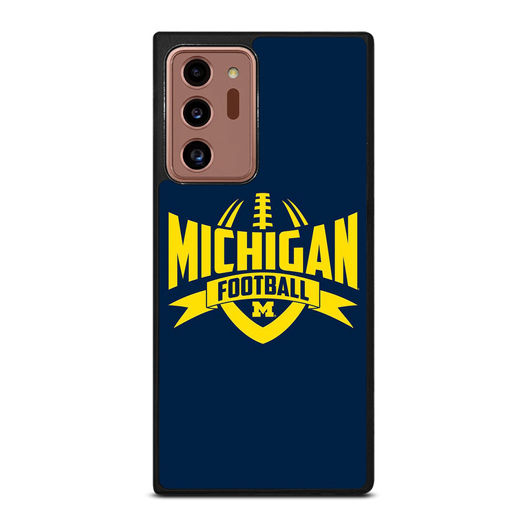 MICHIGAN WOLVERINES LOGO COLLEGE FOOTBALL TEAM Samsung Galaxy Note 20 Ultra Case Cover