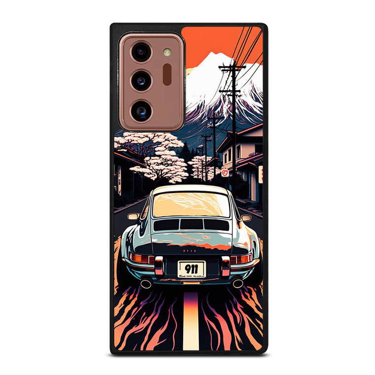 PORSCHE CAR 911 RACING CAR PAINTING Samsung Galaxy Note 20 Ultra Case Cover