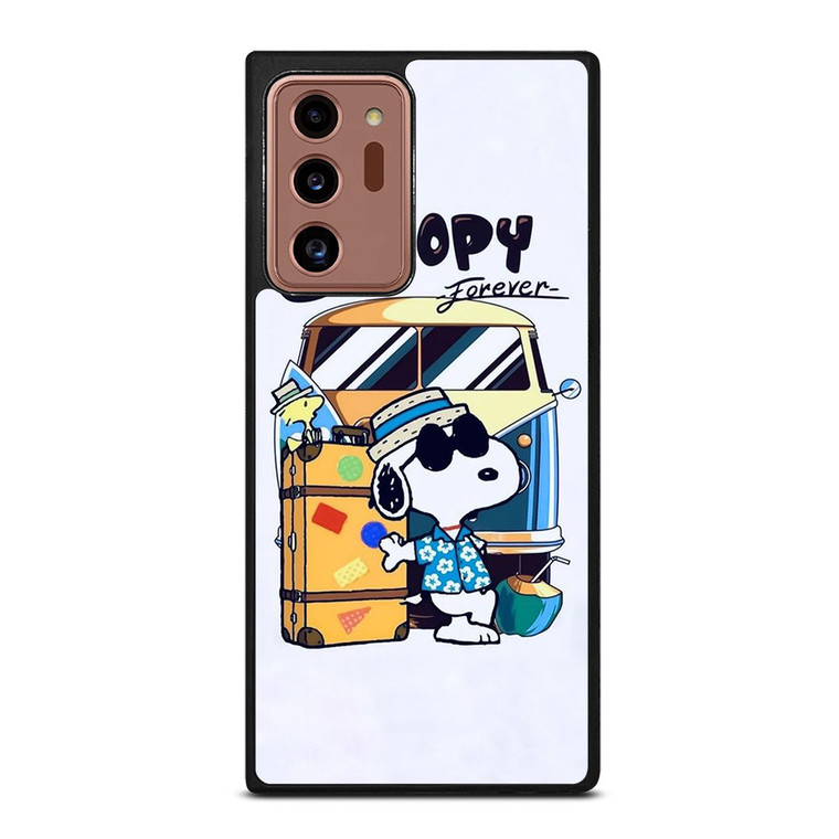 SNOOPY THE PEANUTS CHARLIE BROWN CARTOON FOREVER Samsung Galaxy Note 20 Ultra Case Cover