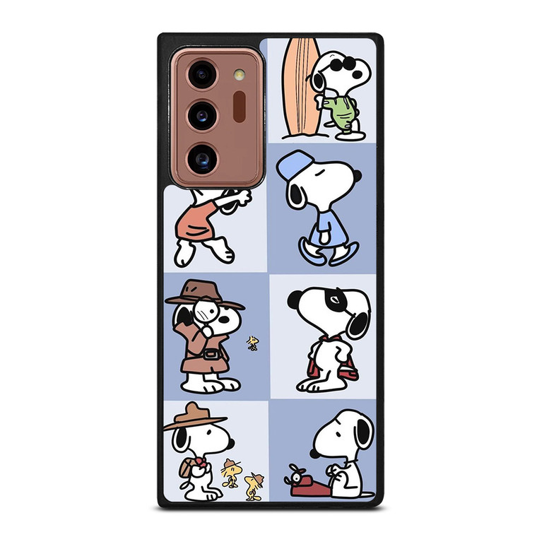 SNOOPY THE PEANUTS CHARLIE BROWN CARTOON Samsung Galaxy Note 20 Ultra Case Cover