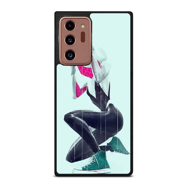 SPIDER VERSE SPIDER GWEN SPIDER WOMAN Samsung Galaxy Note 20 Ultra Case Cover