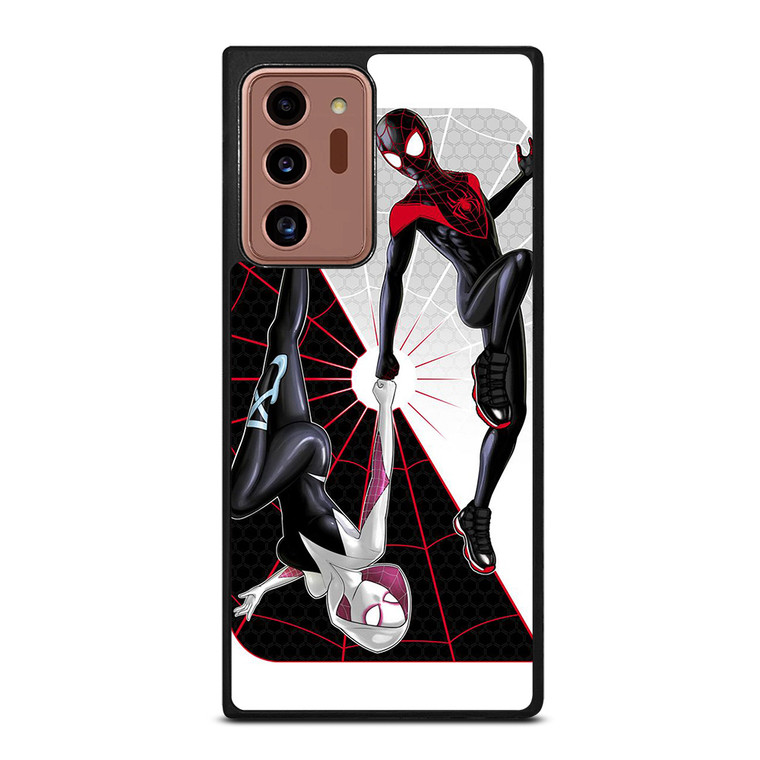 SPIDERMAN MILES MORALES SPIDER GWEN VERSE Samsung Galaxy Note 20 Ultra Case Cover