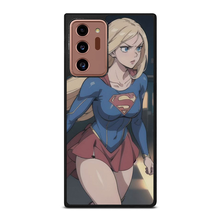 SUPER GIRL CARTOON MANGA ANIME Samsung Galaxy Note 20 Ultra Case Cover
