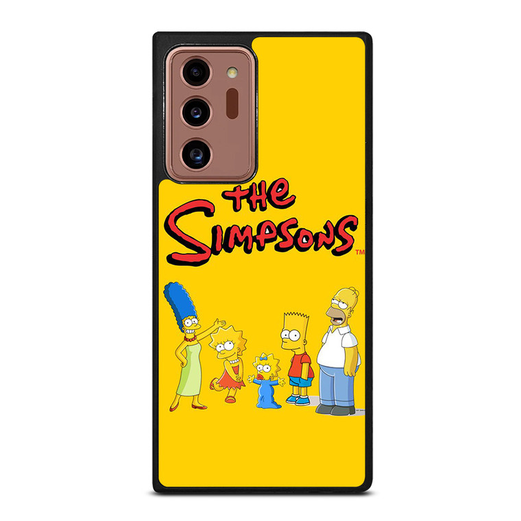 THE SIMPSONS FAMILY CARTOON Samsung Galaxy Note 20 Ultra Case Cover