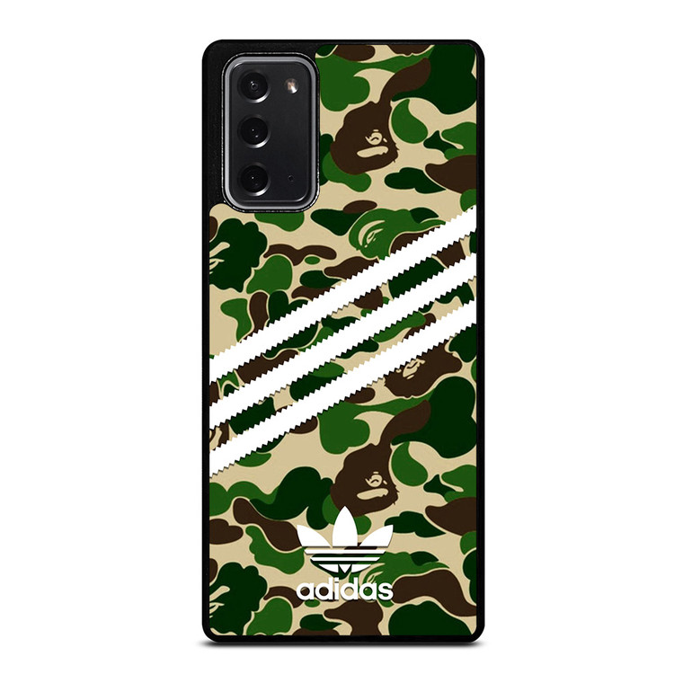 ADIDAS ORIGINALS STRIPES CAMO Samsung Galaxy Note 20 Case Cover