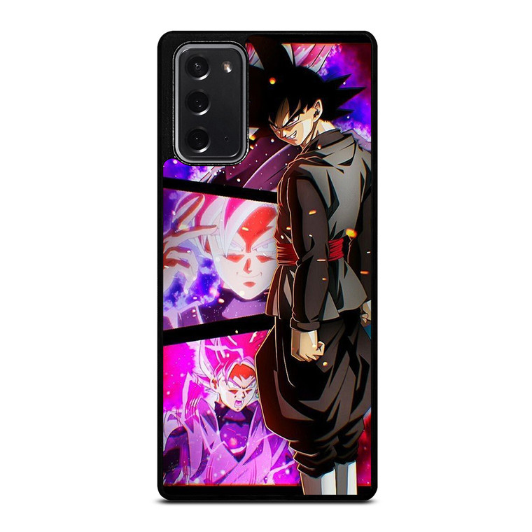 ANIME BLACK GOKU DRAGON BALL SUPER Samsung Galaxy Note 20 Case Cover