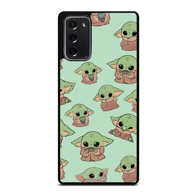 BABY YODA STAR WARS CARTOON Samsung Galaxy Note 20 Case Cover