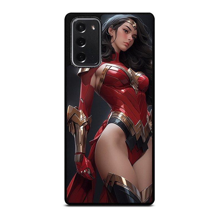 BEAUTIFUL SUPERHERO WONDER WOMAN DC COMIC Samsung Galaxy Note 20 Case Cover
